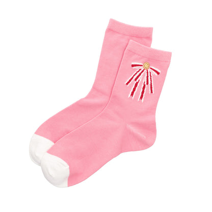 Cardcaptor Sakura Costume-Style Socks, Clear Card Edition, Pink - Cardcaptor Sakura Pop-up Store