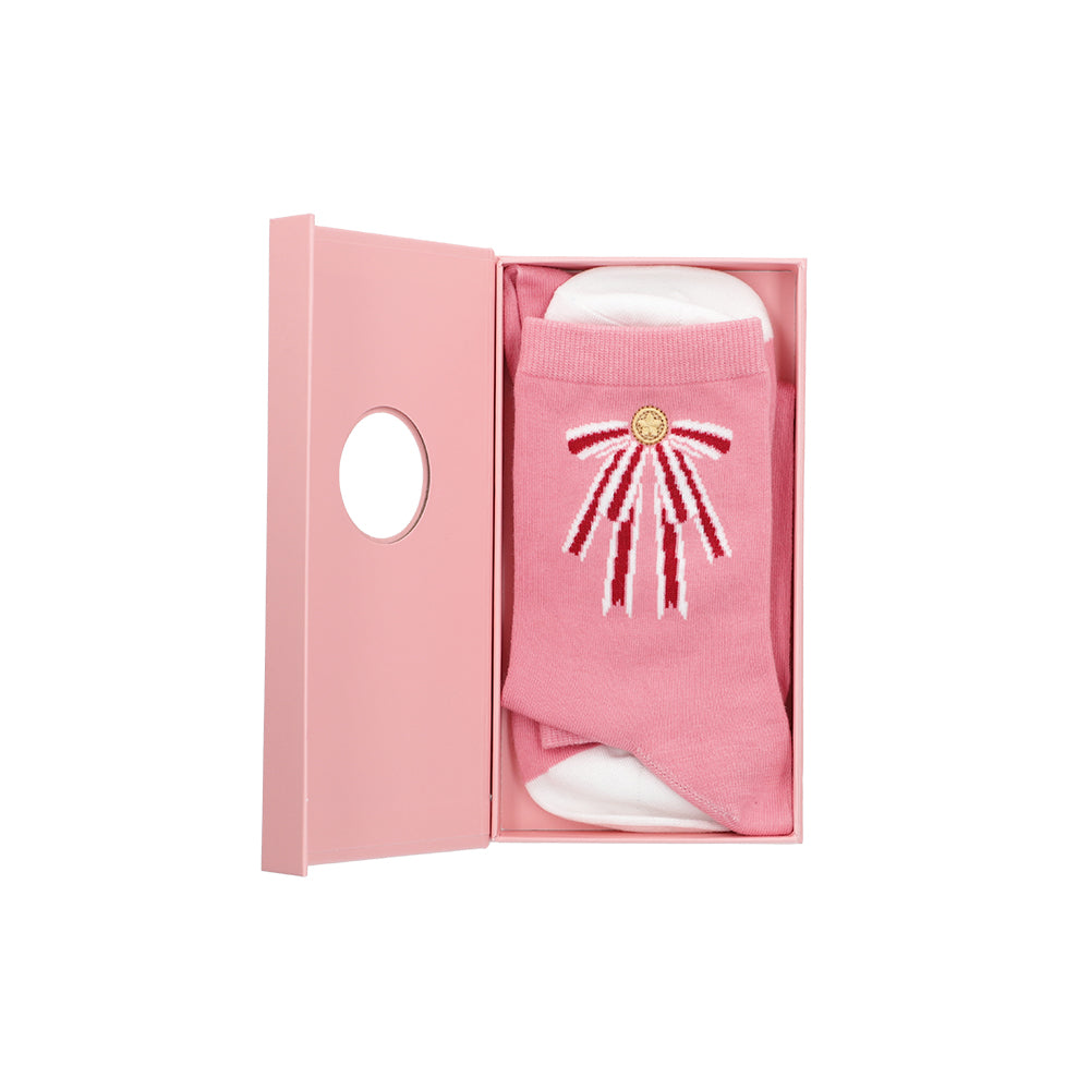 Cardcaptor Sakura Costume-Style Socks, Clear Card Edition, Pink - Cardcaptor Sakura Pop-up Store