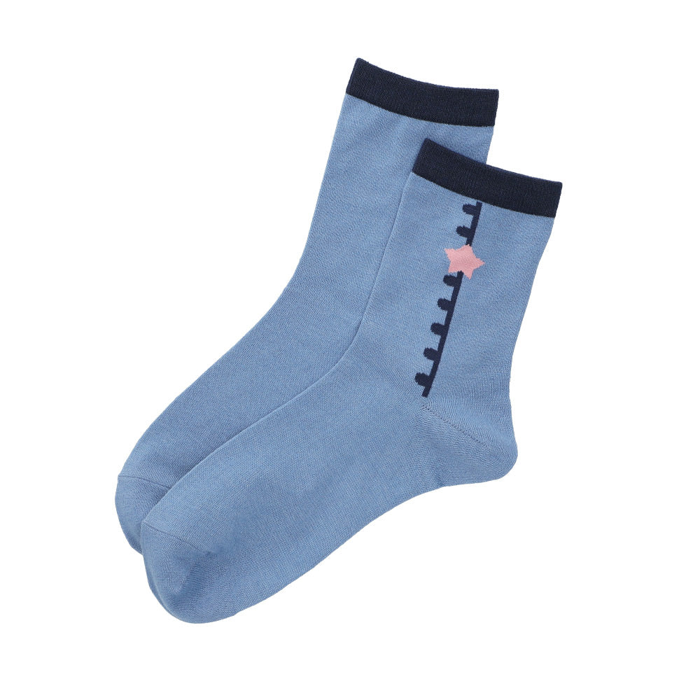 Cardcaptor Sakura Costume-Style Socks, Sakura Card Edition, Blue - Cardcaptor Sakura Pop-up Store