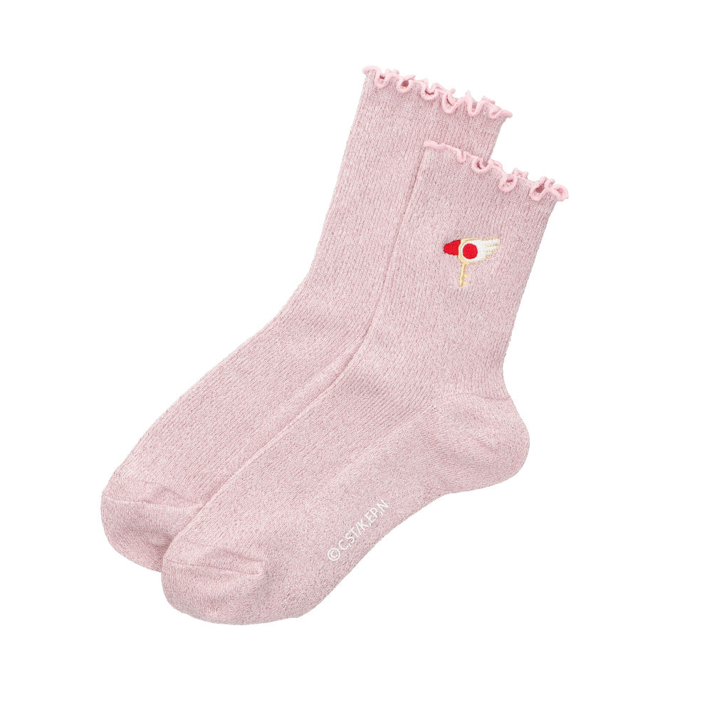 Cardcaptor Sakura Glitter Socks - Key of Seal - Cardcaptor Sakura Pop-up Store