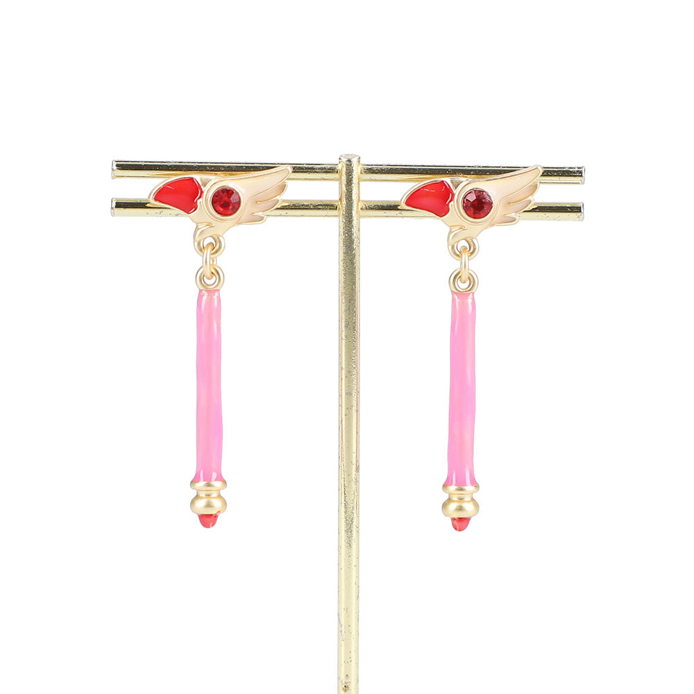 Cardcaptor Sakura Earrings Sealing Wand - Cardcaptor Sakura Pop-up Store