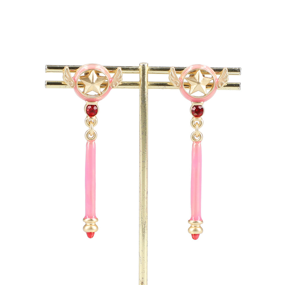 Cardcaptor Sakura Star Wand Earrings - Cardcaptor Sakura Pop-up Store