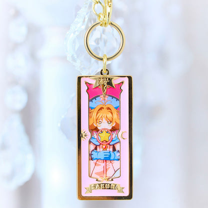 Cardcaptor Sakura Bag Charm Keychain Sakura Card Edition - Cardcaptor Sakura Pop-up Store