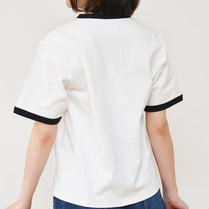 Cardcaptor Sakura Ringer T-shirt Black (F Size) - Cardcaptor Sakura Pop-up Store