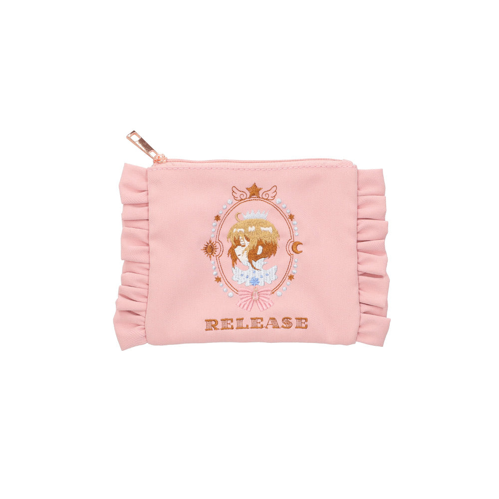 Cardcaptor Sakura Frill Mini Pouch Profile Pink - Cardcaptor Sakura Pop-up Store