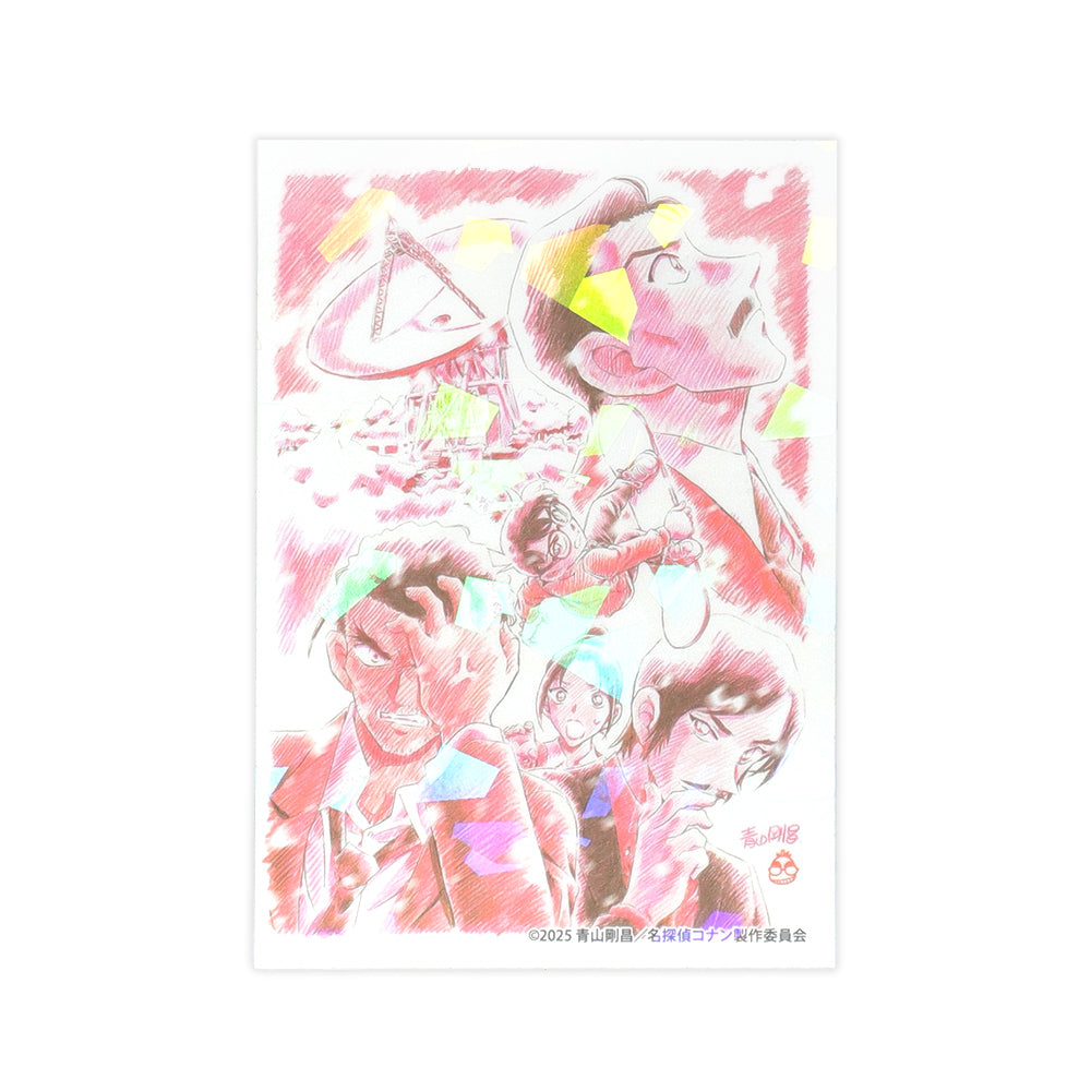 Detective Conan Movie 28 Hologram Clear Sticker