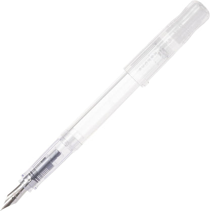 Pilot Kakuno Fountain Pen Transparent Body Refillable Writing Instrument