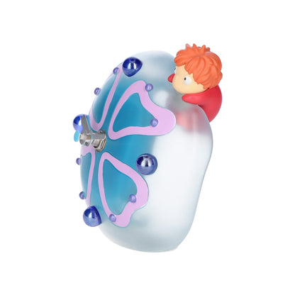 Ponyo on the Cliff by the Sea Jellyfish Desk Clock