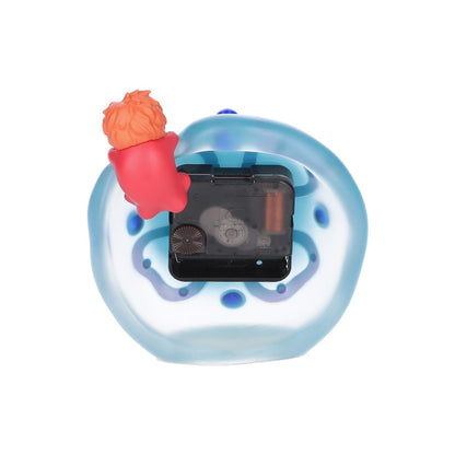 Ponyo on the Cliff by the Sea Jellyfish Desk Clock