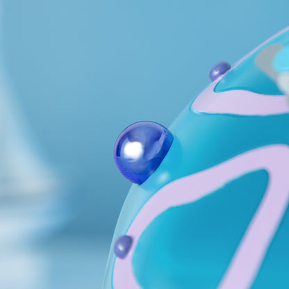 Ponyo on the Cliff by the Sea Jellyfish Desk Clock