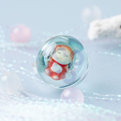 Ponyo on the Cliff by the Sea Jellyfish Ring