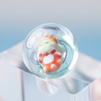 Ponyo on the Cliff by the Sea Jellyfish Ring