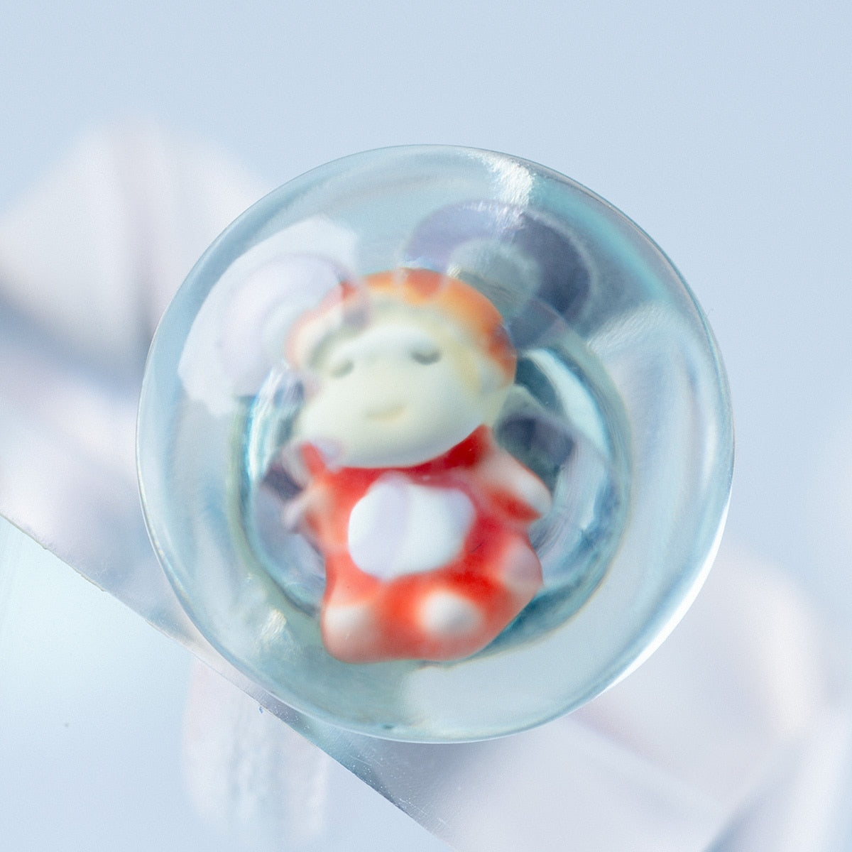 Ponyo on the Cliff by the Sea Jellyfish Ring