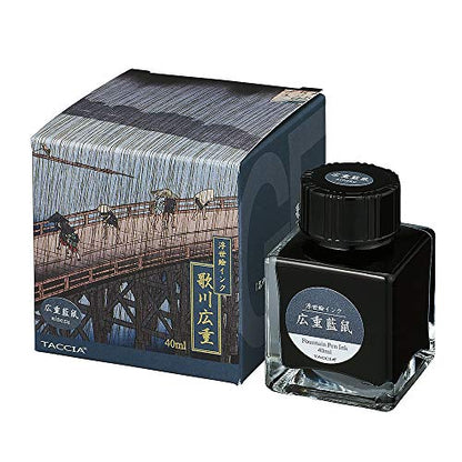 TACCIA Ukiyo-e Fountain Pen Ink 40ml Water-Based Dye