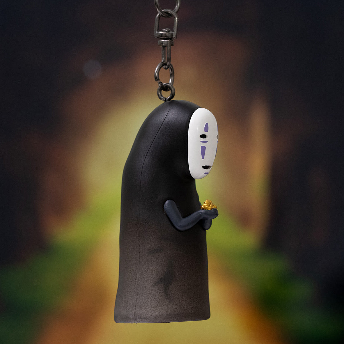 Spirited Away No-Face Gold Dust Keychain 4990593519873