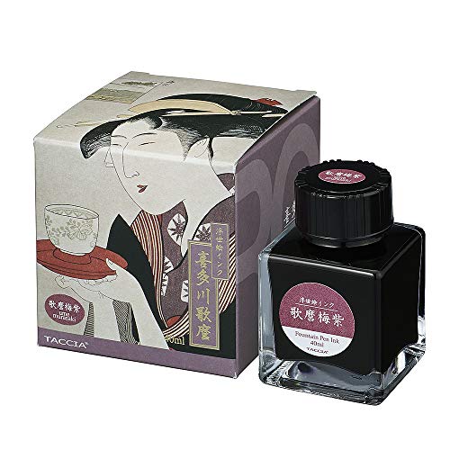 TACCIA Ukiyo-e Fountain Pen Ink 40ml Water-Based Dye
