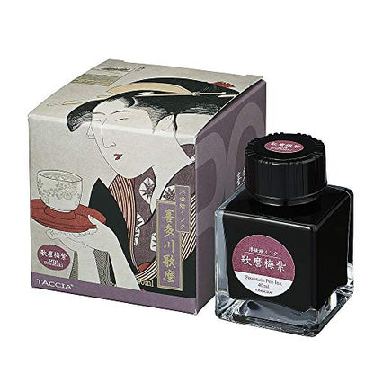 TACCIA Ukiyo-e Fountain Pen Ink 40ml Water-Based Dye