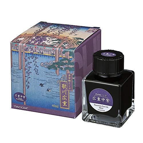TACCIA Ukiyo-e Fountain Pen Ink 40ml Water-Based Dye