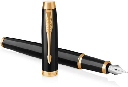Parker IM Core Fountain Pen Fine Nib Black GT