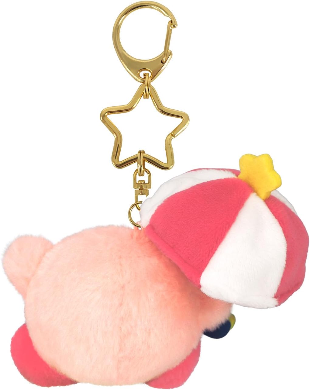 Sanei Boeki Kirby Mini Mofu Mascot Keychain Plush Toy