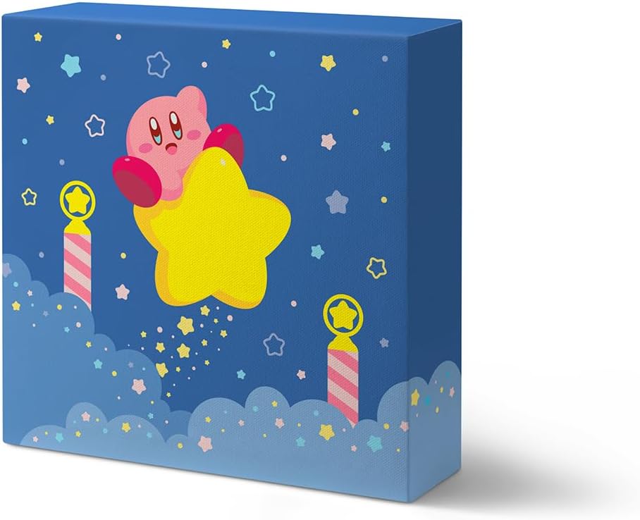 Kirby's Dream Land LED Light Canvas Art x Gift Box