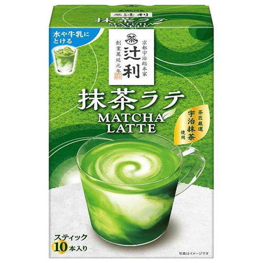 Tsujiri Uji Matcha Latte (10 Sticks)