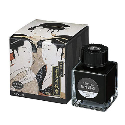 TACCIA Ukiyo-e Fountain Pen Ink 40ml Water-Based Dye