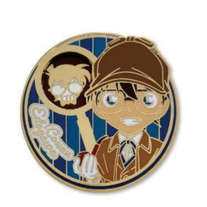 Marimocraft Detective Conan Collection Pin Badge Rotating Gimmick Conan 2
