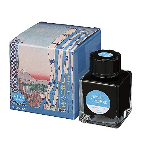 TACCIA Ukiyo-e Fountain Pen Ink 40ml Water-Based Dye