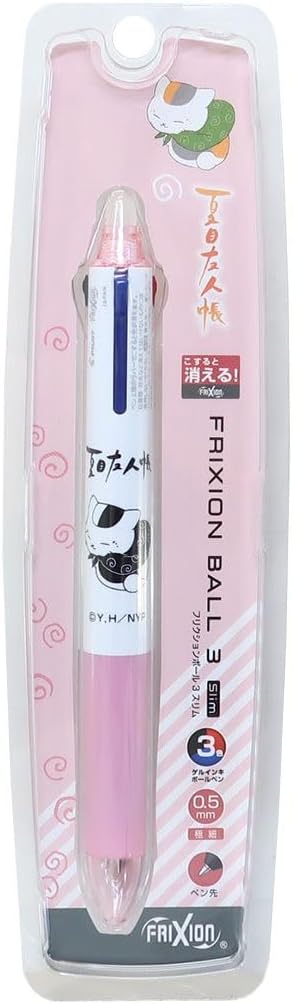 Natsume Yuujinchou Nyanko Sensei Friction 3 Colors Ballpen