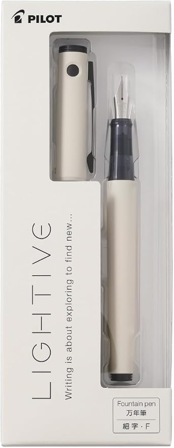 Pilot Writive PFLT1OWF Fountain Pen Lightweight Airtight Cap