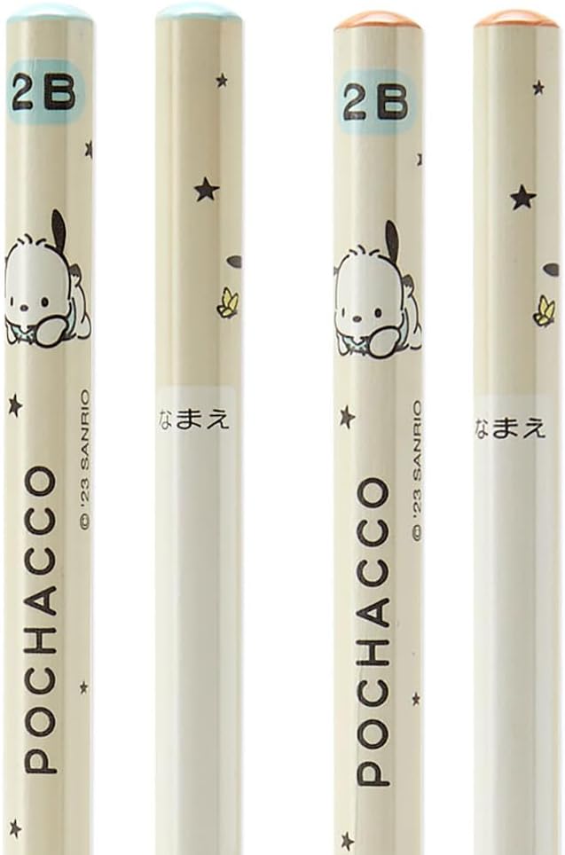 Sanrio 2B Graphite Pencils with Hexagonal Barrel 6.93-inch