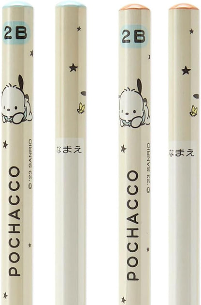 Sanrio 2B Graphite Pencils with Hexagonal Barrel 6.93-inch