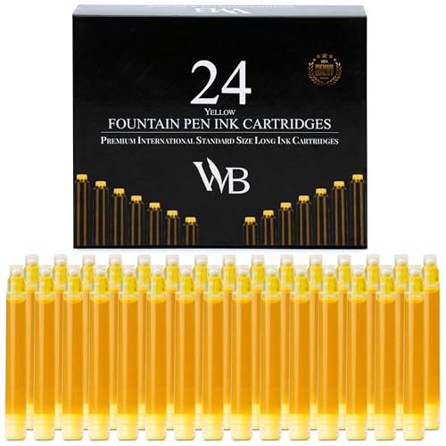 Wordsworth & Black Fountain Pen Ink Cartridges 24-Pack
