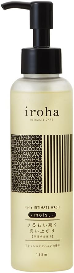 iroha Delicate Zone Soap Intimate Wash Fresh Jasmine Scent (135 ml)