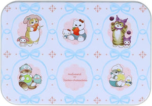 Mofusand x Sanrio Characters Memopad in Tin - Ribbon