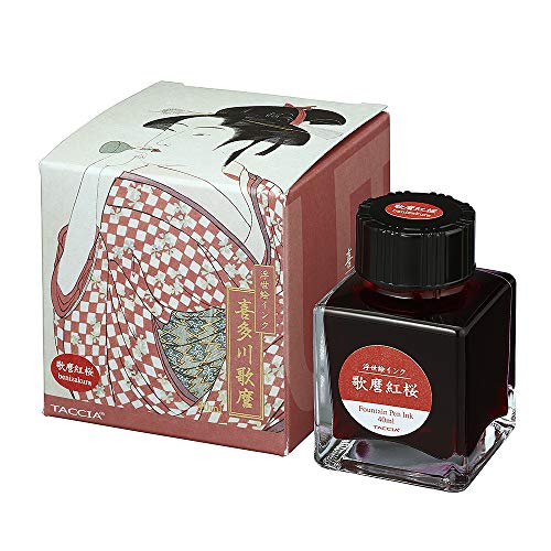 TACCIA Ukiyo-e Fountain Pen Ink 40ml Water-Based Dye