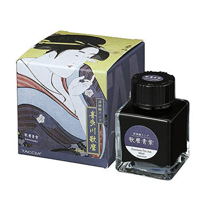 TACCIA Ukiyo-e Fountain Pen Ink 40ml Water-Based Dye