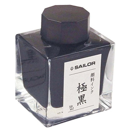 Sailor Pigment Fountain Pen Ink 50ml Water-Resistant Bottle