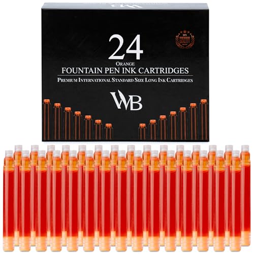 Wordsworth & Black Fountain Pen Ink Cartridges 24-Pack