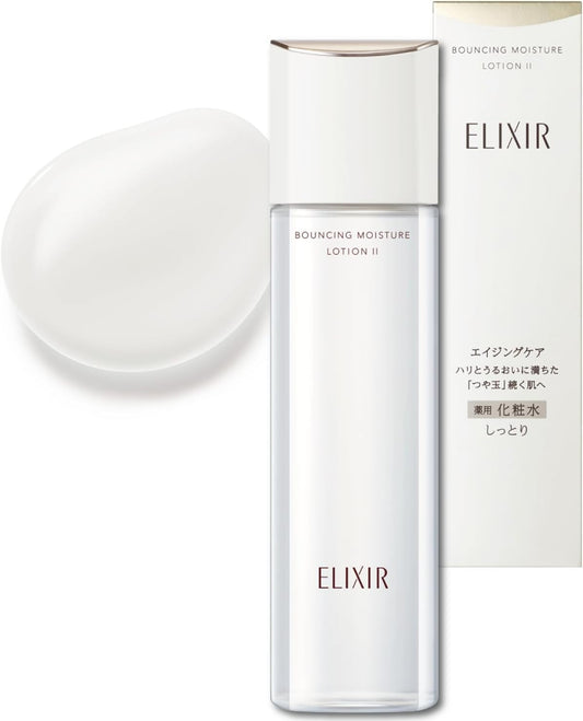 Elixir Bouncing Moisture Lotion by Shiseido for Moisturizing Skin Care (250g)