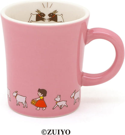 SANGO Alps Girl Heiji 7000-01 Mug 9.5 fl oz