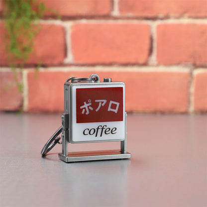 Detective Conan Café Poirot Signboard Key Light