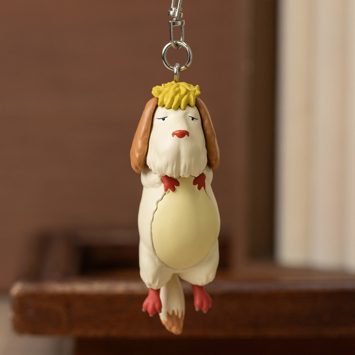 Studio Ghibli Howl's Moving Castle Dangling Heen Keychain 4990593542581