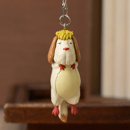 Studio Ghibli Howl's Moving Castle Dangling Heen Keychain 4990593542581