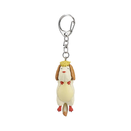 Studio Ghibli Howl's Moving Castle Dangling Heen Keychain 4990593542581
