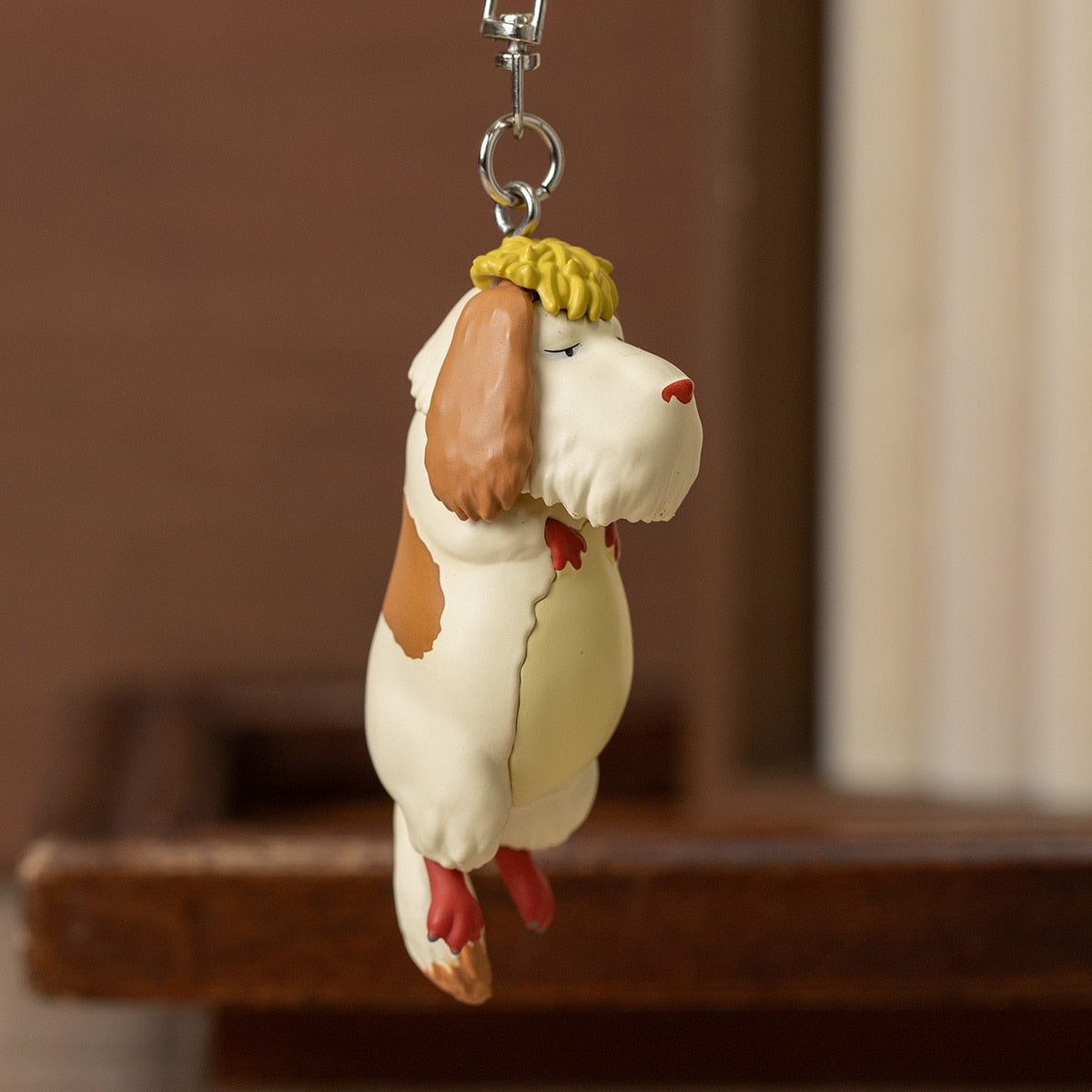 Studio Ghibli Howl's Moving Castle Dangling Heen Keychain 4990593542581