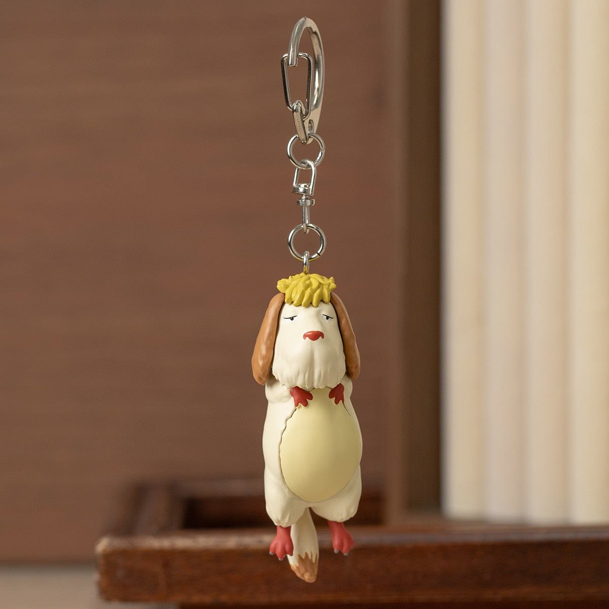 Studio Ghibli Howl's Moving Castle Dangling Heen Keychain 4990593542581