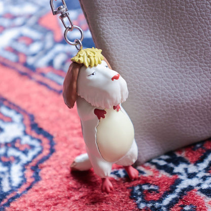 Studio Ghibli Howl's Moving Castle Dangling Heen Keychain 4990593542581