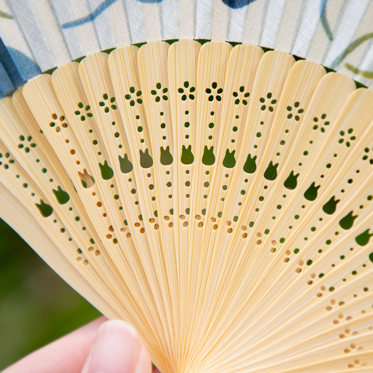 My Neighbor Totoro Folding Fan Goldfish and Water Ripples